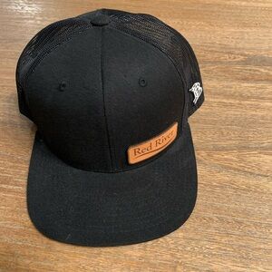 Vintage Branded Bills Red River Baseball Hat Black